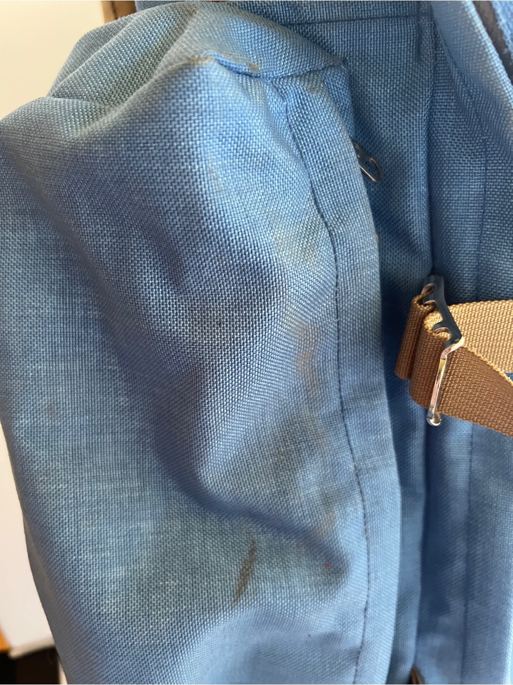 VTG 70's/80's Blue Jansport Hiking Backpack Internal Frame - Picture 5 of 11